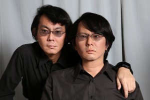 Hiroshi Ishiguro the roboticist and his humanoid robot 