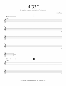 John Cage Silence 1.1